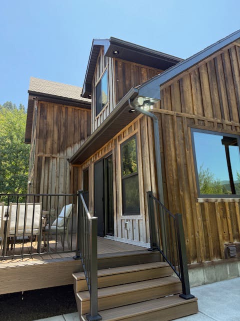 New gutters on house